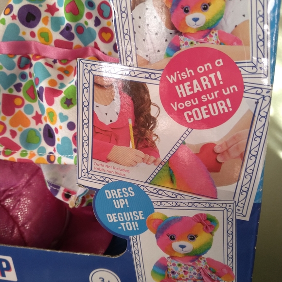 Build-A-Bear | Toys | New Rare Build A Bear Rainbow Tie Dye Bear ...